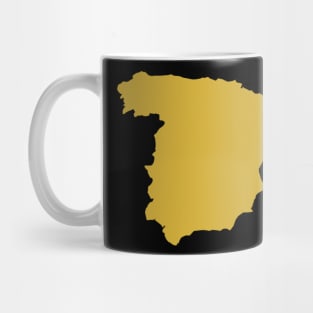 Map of spain Mug